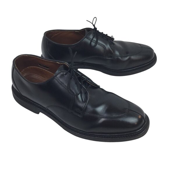 Allen Edmonds Classic Ashton Split Toe Mens 10 Leather Oxford Dress Shoes Black - Picture 7 of 12